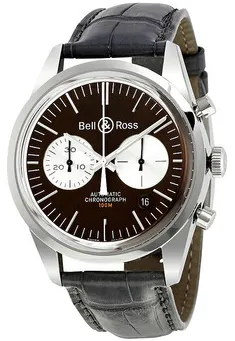 Bell & Ross Vintage BRG126-BRN-ST/SCR2 41mm Stainless steel Brown