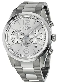 Bell & Ross Vintage BRG126WHSTSST 41mm Stainless steel Silver