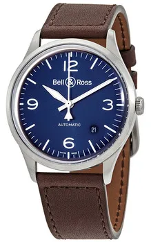 Bell & Ross Vintage BRV192-BLU-ST/SCA 38mm Stainless steel Blue