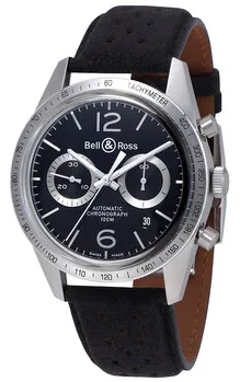 Bell & Ross Vintage BR-126-GT-BLK-A 42mm Stainless steel Black