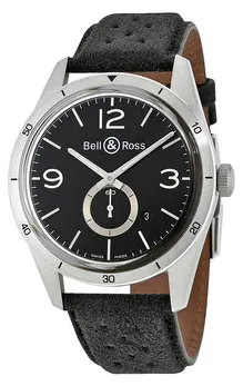 Bell & Ross Vintage BRV123-BS-ST/SF 42mm Stainless steel Black