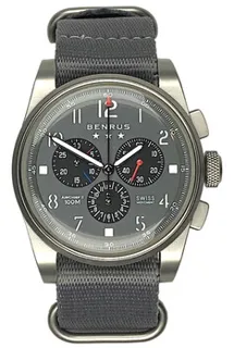 Benrus Air Chief II AC4-SB-G-NG Stainless steel Gray