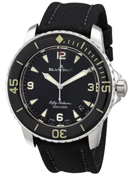 Blancpain Fifty Fathoms 5015-12B30-B52A 45mm Titanium Black