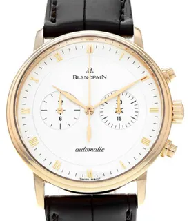 Blancpain Villeret 4082-3642-55B Rose gold Silver