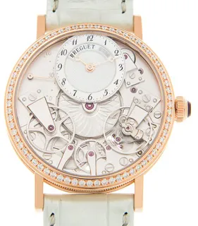 Breguet Tradition 7038BR/18/9V6/D00D Rose gold White