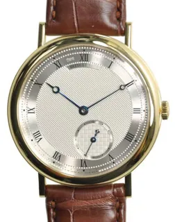 Breguet Classique 5140BA/12/9W6 18kt Yellow Gold Silver