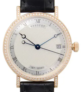 Breguet Classique 9068BR/12/976/DD00 Rose gold Silver