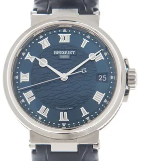 Breguet Marine 5517BB/Y2/9ZU White gold Blue