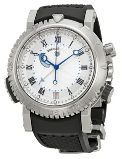 Breguet Marine 5847BB/12/5ZV 18k white gold Silver