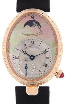 Breguet Reine de Naples 8908BR/5T/864/D00D 36mm Rose gold Mother-of-pearl