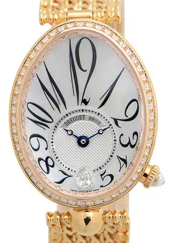 Breguet Reine de Naples 8918BR/58/J20/D000 36mm Rose gold White