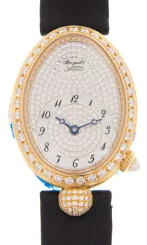 Breguet Reine de Naples 8928BA/8D/844.DD0D 33mm Yellow gold Diamond