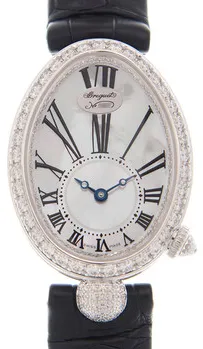 Breguet Reine de Naples 8928BB/51/944/DD0D 33mm White gold White