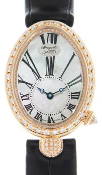 Breguet Reine de Naples 8928BR/51/944/DD0D3L 25mm Rose gold White