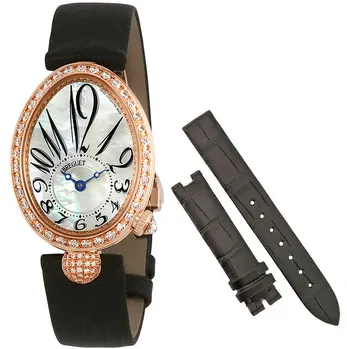 Breguet Reine de Naples 8928BR/5W/844/DD0D 24mm Rose gold Mother-of-pearl