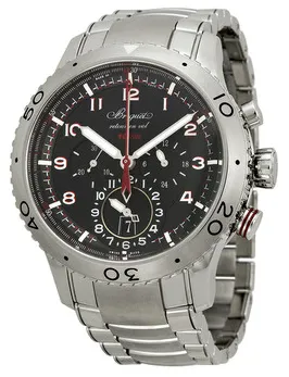 Breguet Type XXI 3880ST/H2/SX0 44mm Stainless steel Black