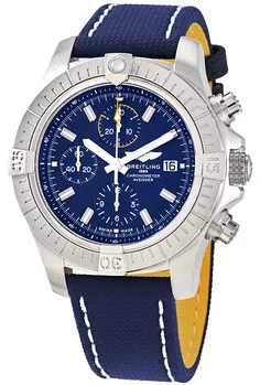 Breitling Avenger A13317101C1X1 45mm Stainless steel Blue