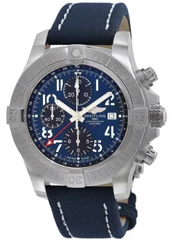 Breitling Avenger A24315101C1X2 45mm Stainless steel Blue