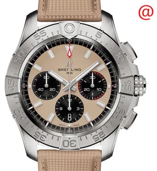 Breitling Avenger AB0147101A1X1 44mm Stainless steel Beige