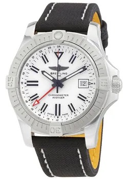 Breitling Avenger A32397101A1X1 43mm Stainless steel White