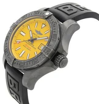 Breitling Avenger II Seawolf M17331E2/I530-253S/M20DSA.4 45mm Stainless steel Yellow 1