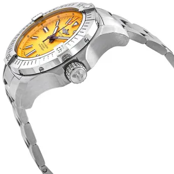 Breitling Avenger A17319101I1A1 45mm Stainless steel Yellow 2