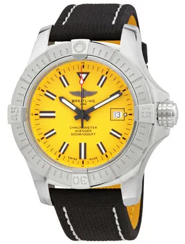 Breitling Avenger A1731910111X1 45mm Stainless steel Yellow