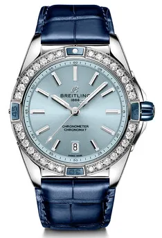 Breitling Chronomat A17356531C1P1 38mm Stainless steel Blue