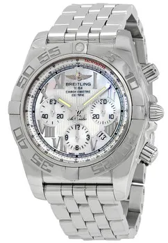 Breitling Chronomat AB011012.A691.375A 44mm Stainless steel Mother-of-pearl