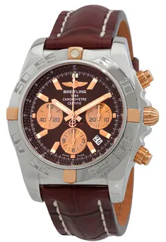 Breitling Chronomat IB011012/K524.735P.A20BA.1 43mm Yellow gold and Stainless steel Red