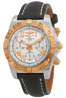 Breitling Chronomat CB011012/A693.735P.A20BA.1 Rose gold and Stainless steel White