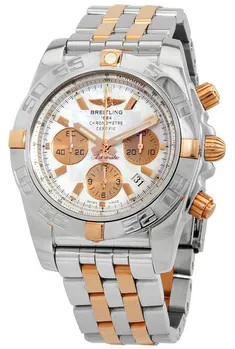 Breitling Chronomat IB011012/A697.375C 44mm Rose gold and Stainless steel Mother-of-pearl