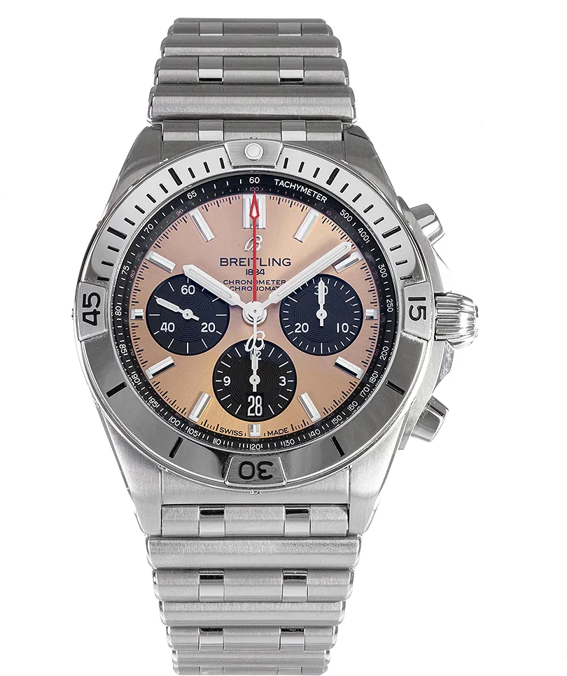 Breitling Chronomat 42mm Stainless steel Copper