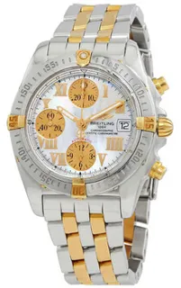 Breitling Cockpit B1335812/A597.366D Yellow gold and Stainless steel White