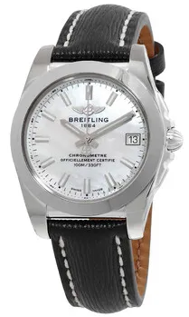 Breitling Galactic W7433012/A779.213X.A16BA.1 36mm Stainless steel Mother-of-pearl