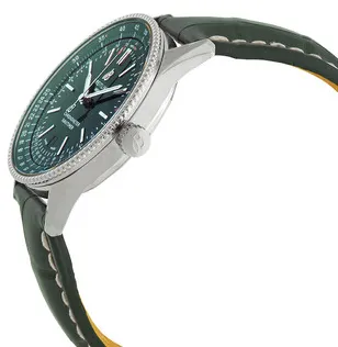 Breitling Navitimer A17326361L1P1 41mm Stainless steel Green 3