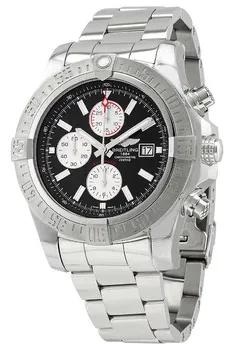 Breitling Super Avenger II BC29/168A 48mm Stainless steel Black