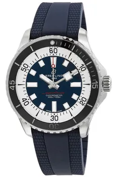 Breitling Superocean A17376211C1S1 44mm Stainless steel Blue