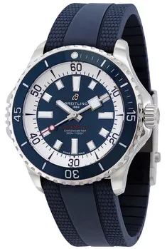 Breitling Superocean A17378E71C1S1 46mm Stainless steel Blue