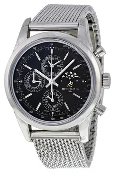 Breitling Transocean A1931012/BB68/154A 43mm Stainless steel Black