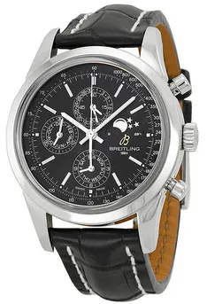 Breitling Transocean A1931012/BB68/743P/A20BA.1 43mm Stainless steel Black