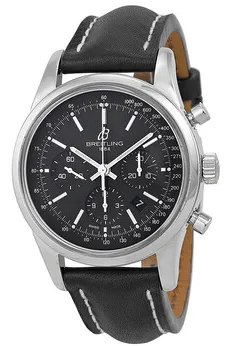 Breitling Transocean AB015212/BA99/435X/A20BA.1 43mm Stainless steel Black