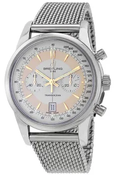 Breitling Transocean AB015412.G784.154A 43mm Stainless steel Silver