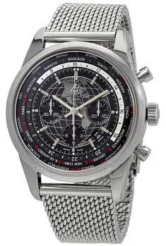 Breitling Transocean AB0510U4.BE84.152A 46mm Stainless steel Black