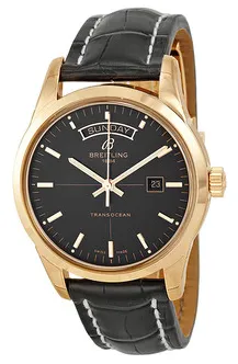 Breitling Transocean R4531012/BB70/744P/R20D.1 43mm Rose gold Black