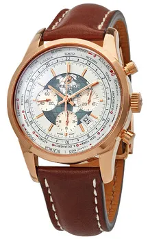 Breitling Transocean RB0510U0/A733-444X nullmm Rose gold White