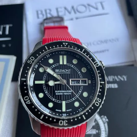 Bremont Supermarine S500/BK 43mm Stainless steel Black