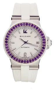 Bulgari Diagono DG35S 35mm Stainless steel White