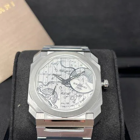 Bulgari Octo Finissimo 104163 40mm Stainless steel White 1