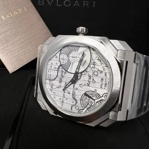 Bulgari Octo Finissimo 104163 40mm Stainless steel White 10